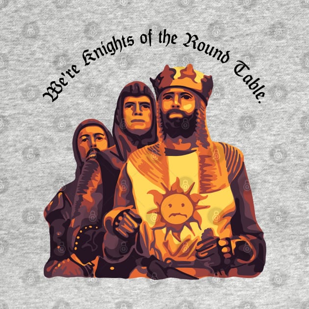 Knights of the Round table by Slightly Unhinged